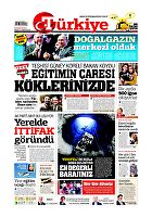 Türkiye Gazetesi e-gazete — 20 Kasım 2018