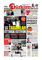 Türkiye Gazetesi e-gazete — 21 Kasım 2018