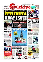 Türkiye Gazetesi e-gazete — 23 Kasım 2018