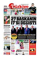 Türkiye Gazetesi e-gazete — 25 Kasım 2018