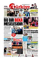 Türkiye Gazetesi e-gazete — 26 Kasım 2018