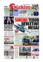 Türkiye Gazetesi e-gazete — 15 Aralık 2018