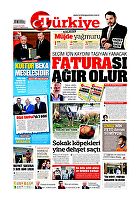 Türkiye Gazetesi e-gazete — 11 Ocak 2019