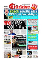 Türkiye Gazetesi e-gazete — 20 Ocak 2019