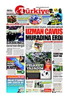Türkiye Gazetesi e-gazete — 26 Ocak 2019