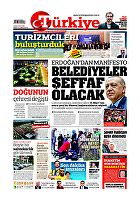Türkiye Gazetesi e-gazete — 01 Şubat 2019