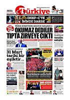 Türkiye Gazetesi e-gazete — 27 Şubat 2019