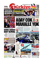Türkiye Gazetesi e-gazete — 04 Mart 2019