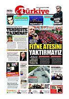 Türkiye Gazetesi e-gazete — 08 Mart 2019