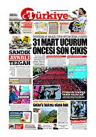 Türkiye Gazetesi e-gazete — 24 Mart 2019