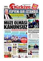 Türkiye Gazetesi e-gazete — 29 Mart 2019