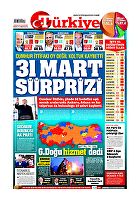 Türkiye Gazetesi e-gazete — 01 Nisan 2019