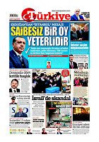 Türkiye Gazetesi e-gazete — 10 Nisan 2019