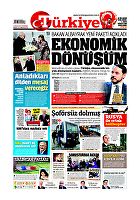 Türkiye Gazetesi e-gazete — 11 Nisan 2019