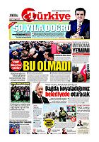 Türkiye Gazetesi e-gazete — 22 Nisan 2019