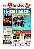 Türkiye Gazetesi e-gazete — 24 Nisan 2019