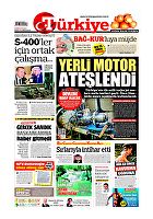 Türkiye Gazetesi e-gazete — 30 Nisan 2019