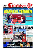 Türkiye Gazetesi e-gazete — 07 Mayıs 2019