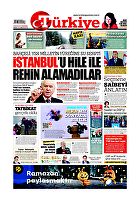 Türkiye Gazetesi e-gazete — 09 Mayıs 2019