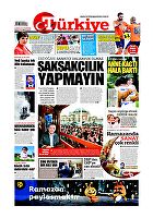 Türkiye Gazetesi e-gazete — 13 Mayıs 2019