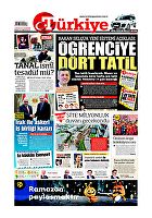 Türkiye Gazetesi e-gazete — 16 Mayıs 2019