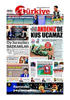 Türkiye Gazetesi e-gazete — 17 Mayıs 2019