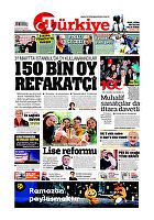 Türkiye Gazetesi e-gazete — 19 Mayıs 2019