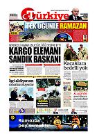 Türkiye Gazetesi e-gazete — 24 Mayıs 2019