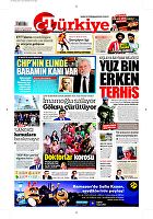 Türkiye Gazetesi e-gazete — 25 Mayıs 2019