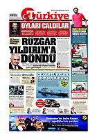 Türkiye Gazetesi e-gazete — 01 Haziran 2019