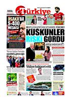 Türkiye Gazetesi e-gazete — 07 Haziran 2019
