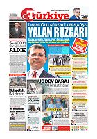 Türkiye Gazetesi e-gazete — 13 Haziran 2019