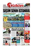 Türkiye Gazetesi e-gazete — 23 Haziran 2019
