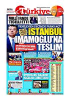 Türkiye Gazetesi e-gazete — 24 Haziran 2019
