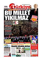 Türkiye Gazetesi e-gazete — 16 Temmuz 2019