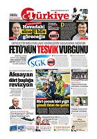 Türkiye Gazetesi e-gazete — 18 Temmuz 2019