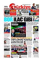 Türkiye Gazetesi e-gazete — 21 Temmuz 2019