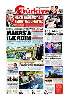 Türkiye Gazetesi e-gazete — 25 Temmuz 2019