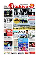 Türkiye Gazetesi e-gazete — 01 Ağustos 2019