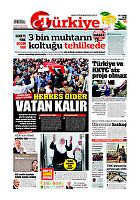 Türkiye Gazetesi e-gazete — 23 Ağustos 2019