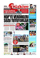 Türkiye Gazetesi e-gazete — 02 Eylül 2019
