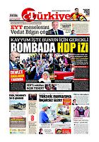 Türkiye Gazetesi e-gazete — 14 Eylül 2019