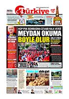 Türkiye Gazetesi e-gazete — 15 Eylül 2019