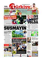 Türkiye Gazetesi e-gazete — 21 Eylül 2019