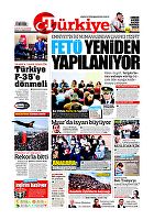 Türkiye Gazetesi e-gazete — 23 Eylül 2019
