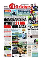 Türkiye Gazetesi e-gazete — 29 Eylül 2019