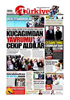 Türkiye Gazetesi e-gazete — 30 Eylül 2019