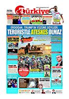 Türkiye Gazetesi e-gazete — 16 Ekim 2019