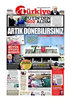 Türkiye Gazetesi e-gazete — 24 Ekim 2019