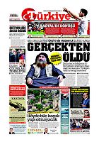 Türkiye Gazetesi e-gazete — 28 Ekim 2019